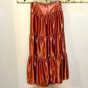 Free People maxi skirt size medium